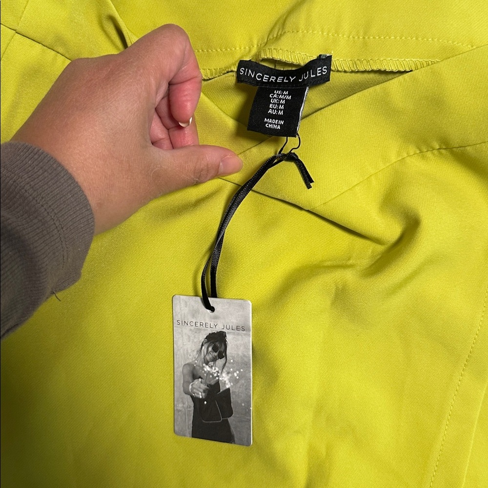 Sincerely Jules Lemon Skort